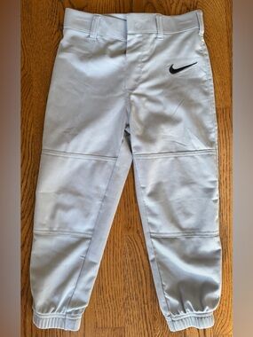 Nike Youth Tee Ball Baseball Pants Grey Wolf Size 6